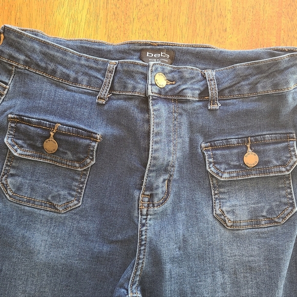 Bebe Women's Blue Jeans - Picture 2 of 11